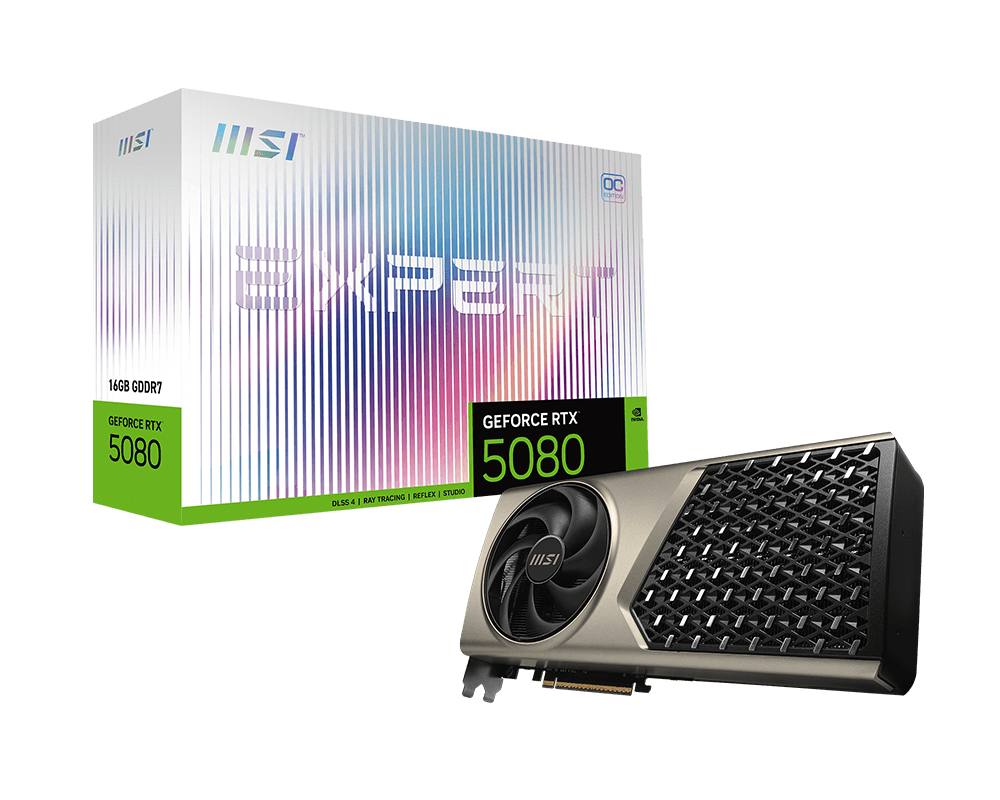 MSI GeForce RTX 5080 EXPERT OC