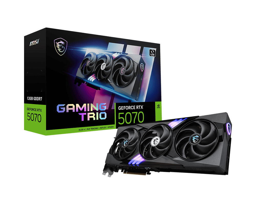 MSI GeForce RTX 5070 GAMING TRIO