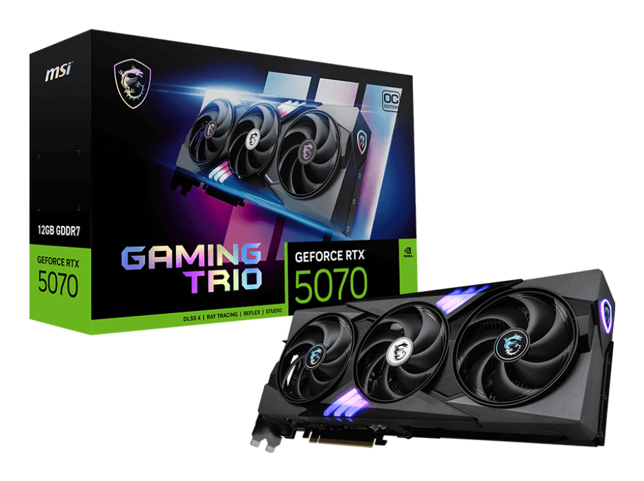 MSI GeForce RTX 5070 GAMING TRIO OC