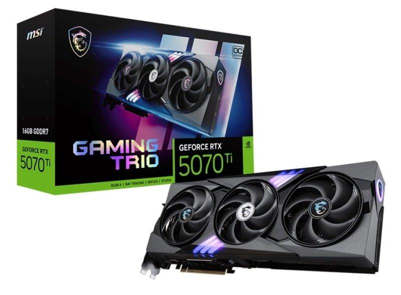 MSI GeForce RTX 5070 Ti GAMING TRIO OC PLUS