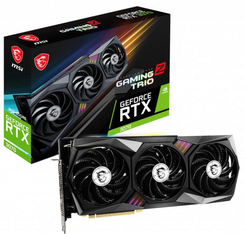 MSI GeForce RTX 3070 LHR GAMING Z TRIO