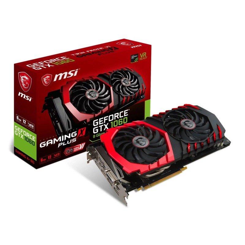 MSI GeForce GTX 1060 6GB GAMING X+