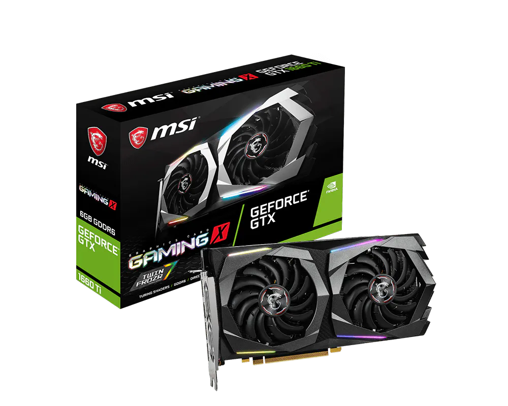 MSI GeForce GTX 1660 Ti GAMING X
