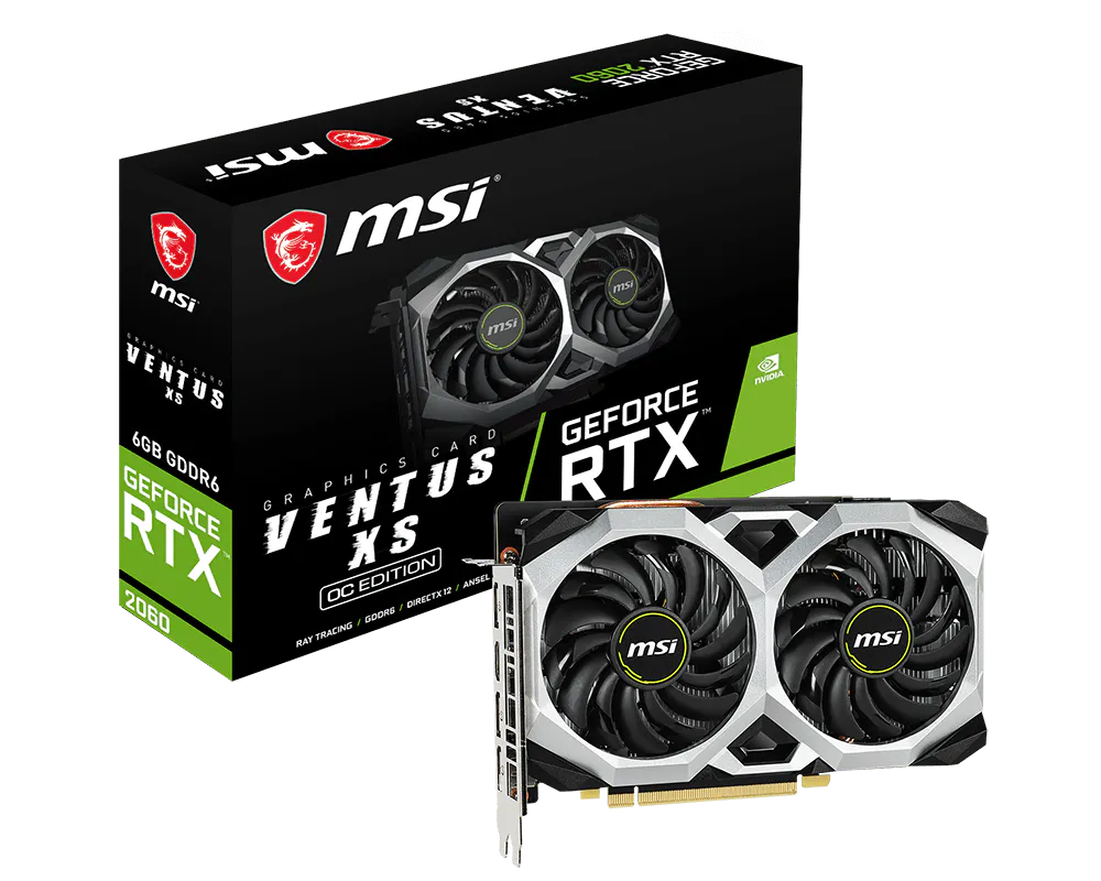 MSI GeForce RTX 2060 VENTUS XS OC