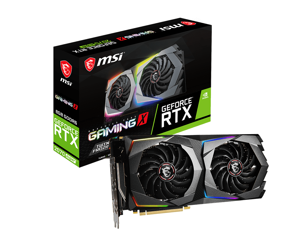 MSI GeForce RTX 2070 SUPER GAMING X