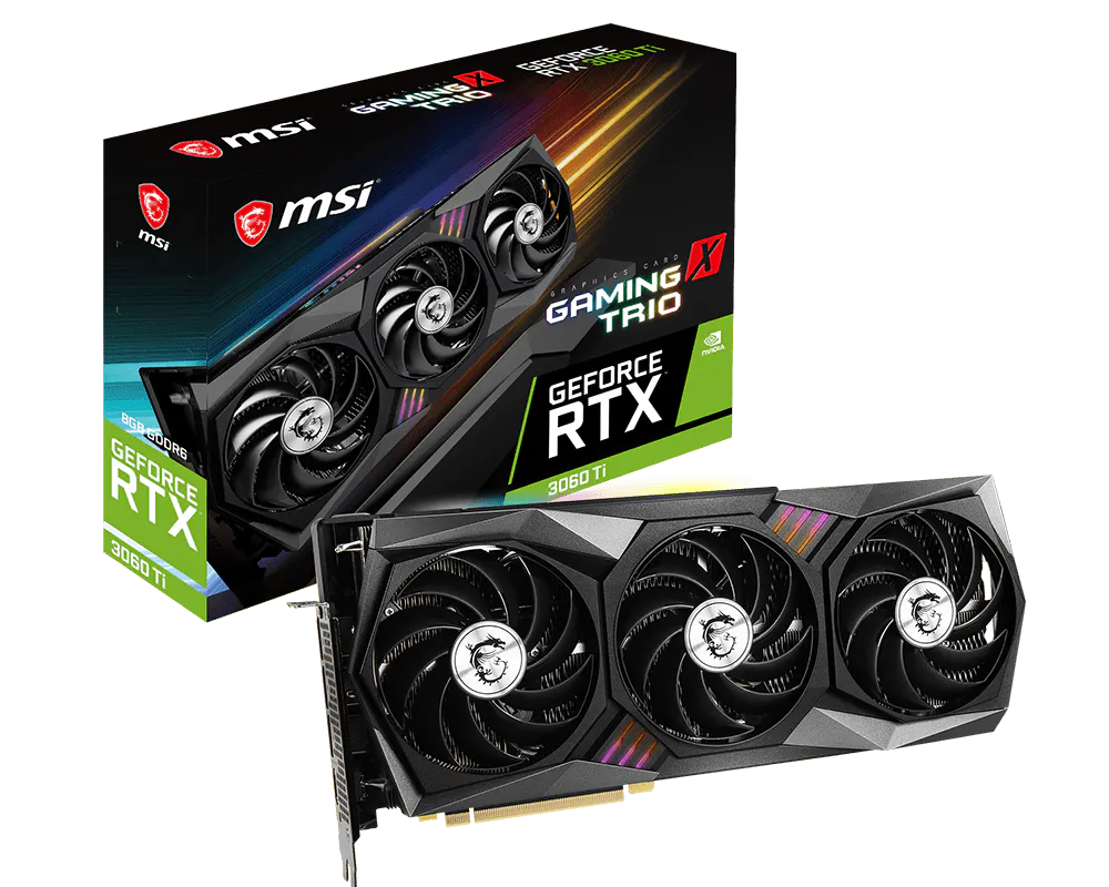 MSI GeForce RTX 3060 Ti GAMING X TRIO