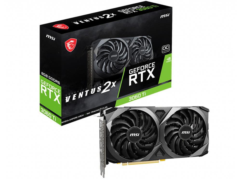 MSI GeForce RTX 3060 Ti LHR VENTUS 2X OCV1