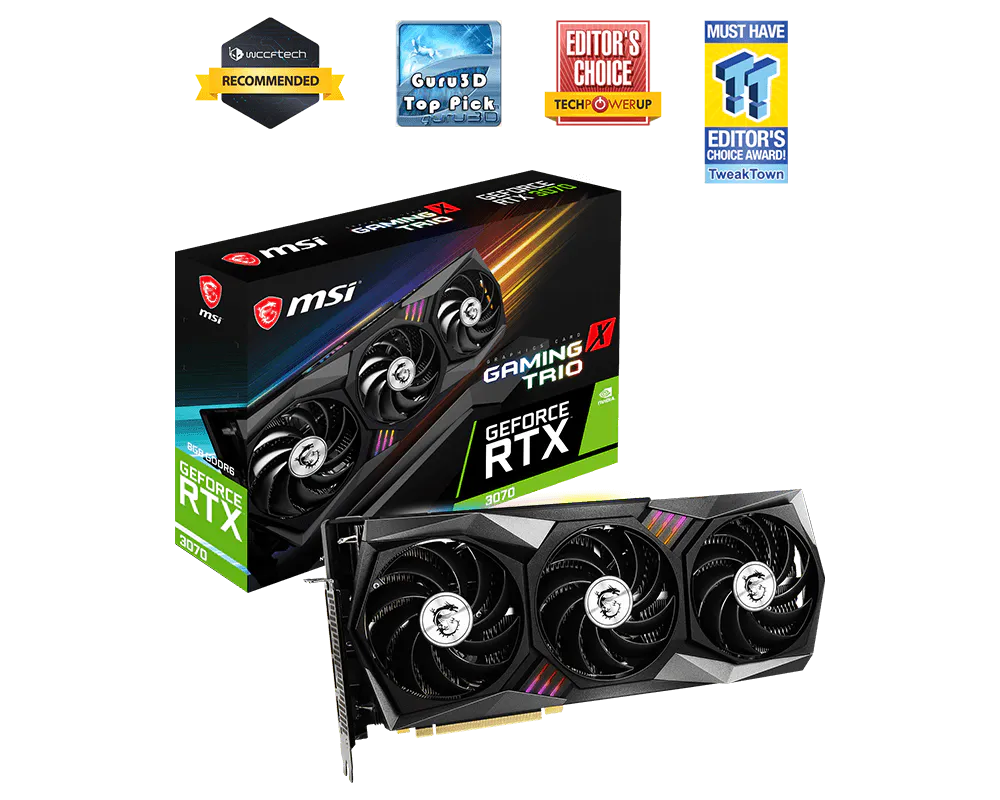 MSI GeForce RTX 3070 RTX 3070 GAMING X TRIO