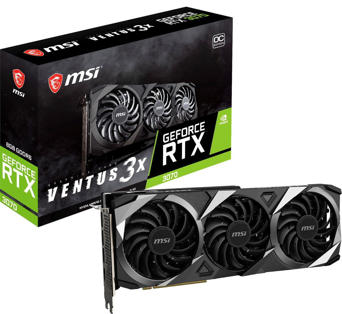 MSI GeForce RTX 3070 VENTUS 3X OC