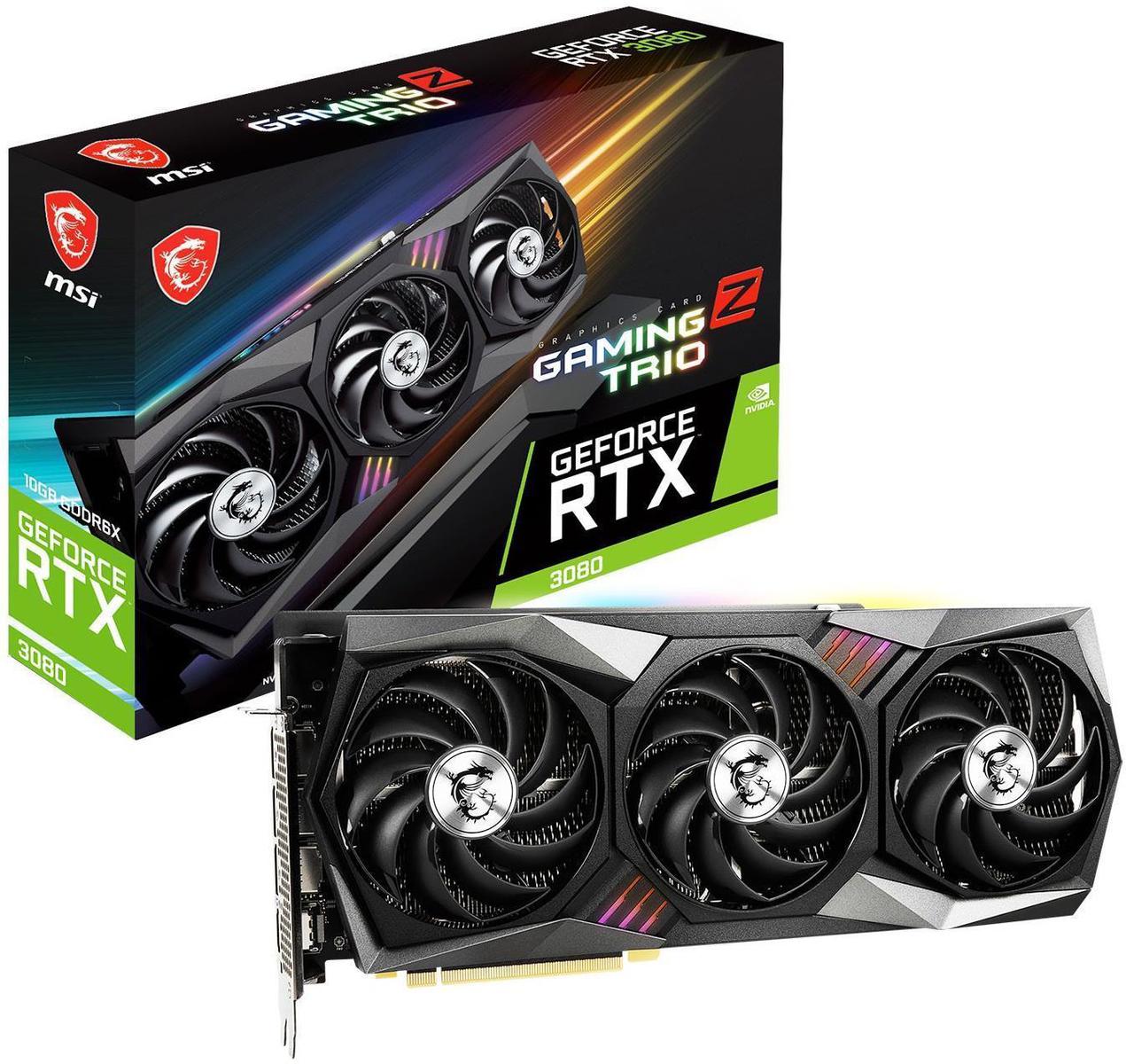 MSI GeForce RTX 3080 10GB LHR GAMING Z TRIO