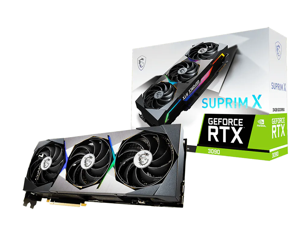 MSI GeForce RTX 3090 RTX 3090 SUPRIM X 24G