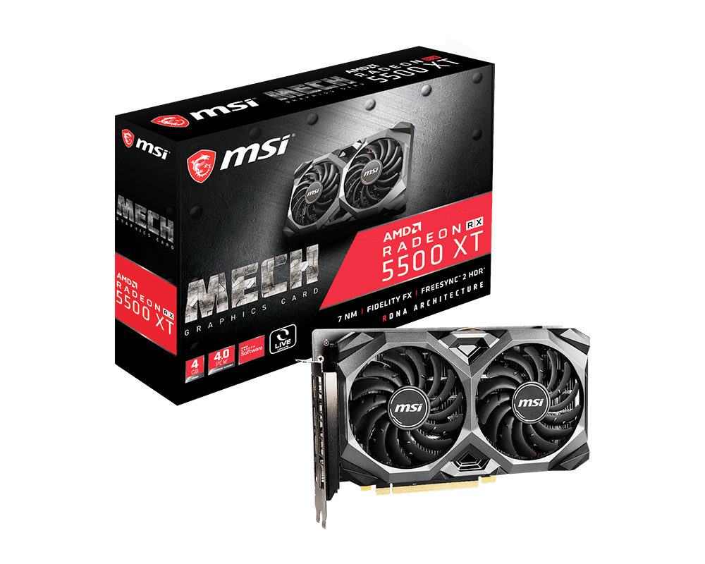 MSI RX 5500 XT MECH