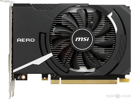 MSI RX 560 AERO ITX OC 2 GB