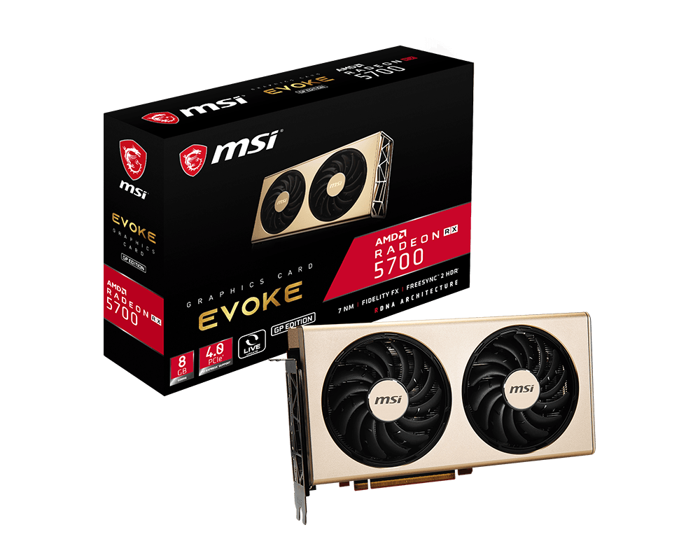 MSI RX 5700 EVOKE GP