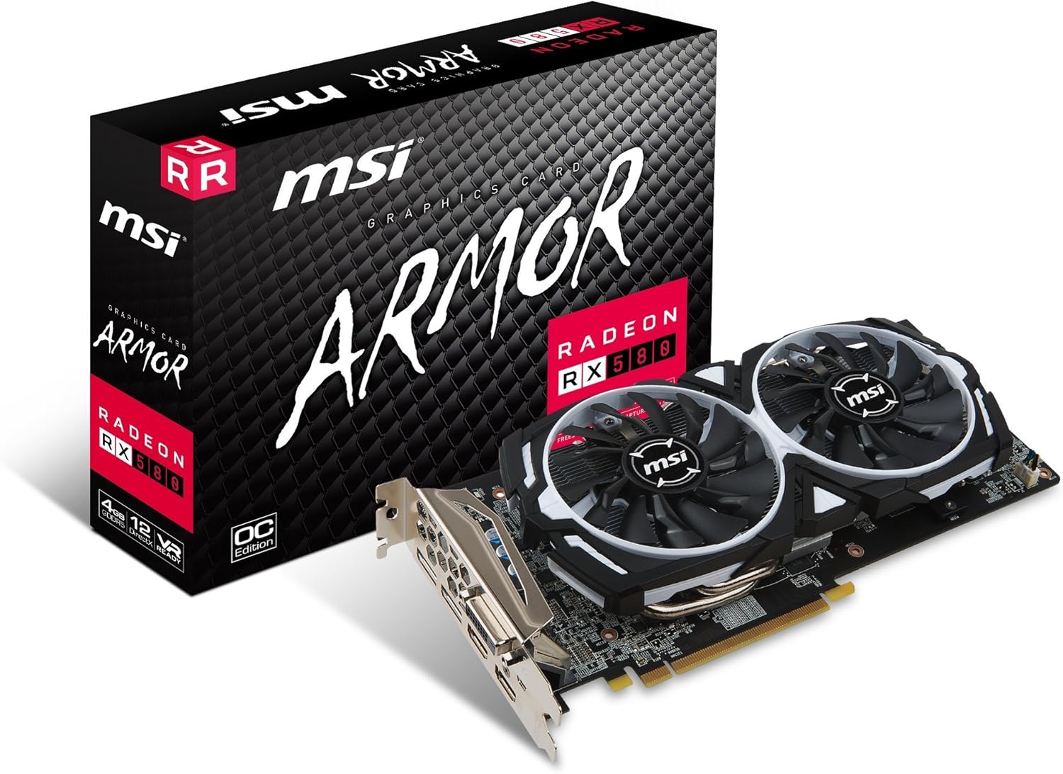 MSI RX 580 ARMOR 4 GB