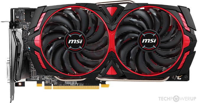 MSI RX 580 ARMOR MK2 OC