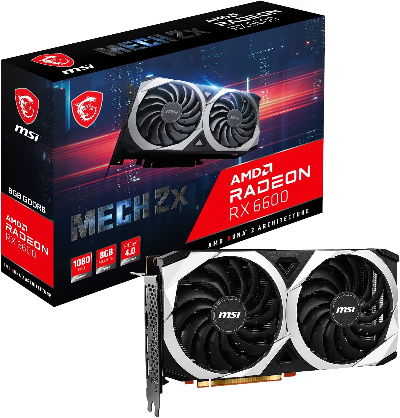 MSI RX 6600 MECH 2X