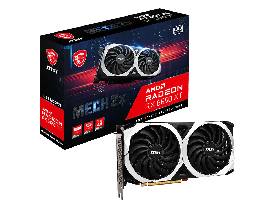 MSI RX 6650 XT MECH 2X OC