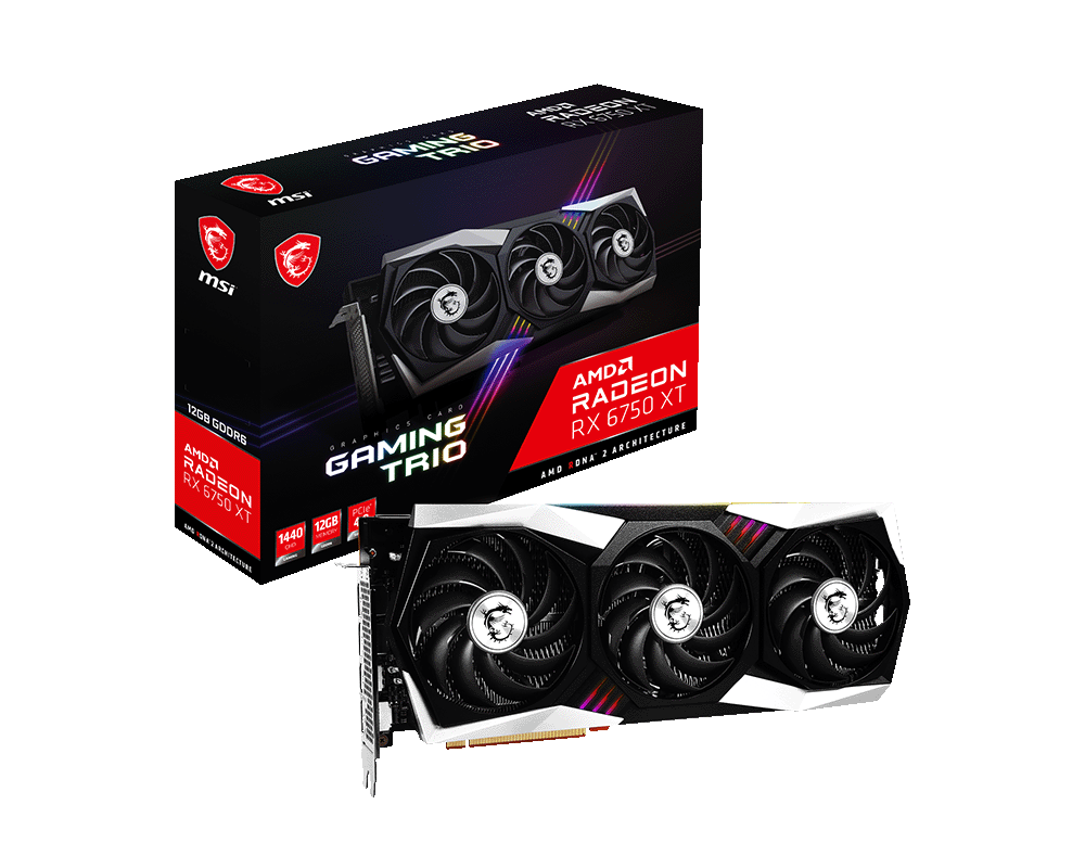 MSI RX 6750 XT GAMING TRIO