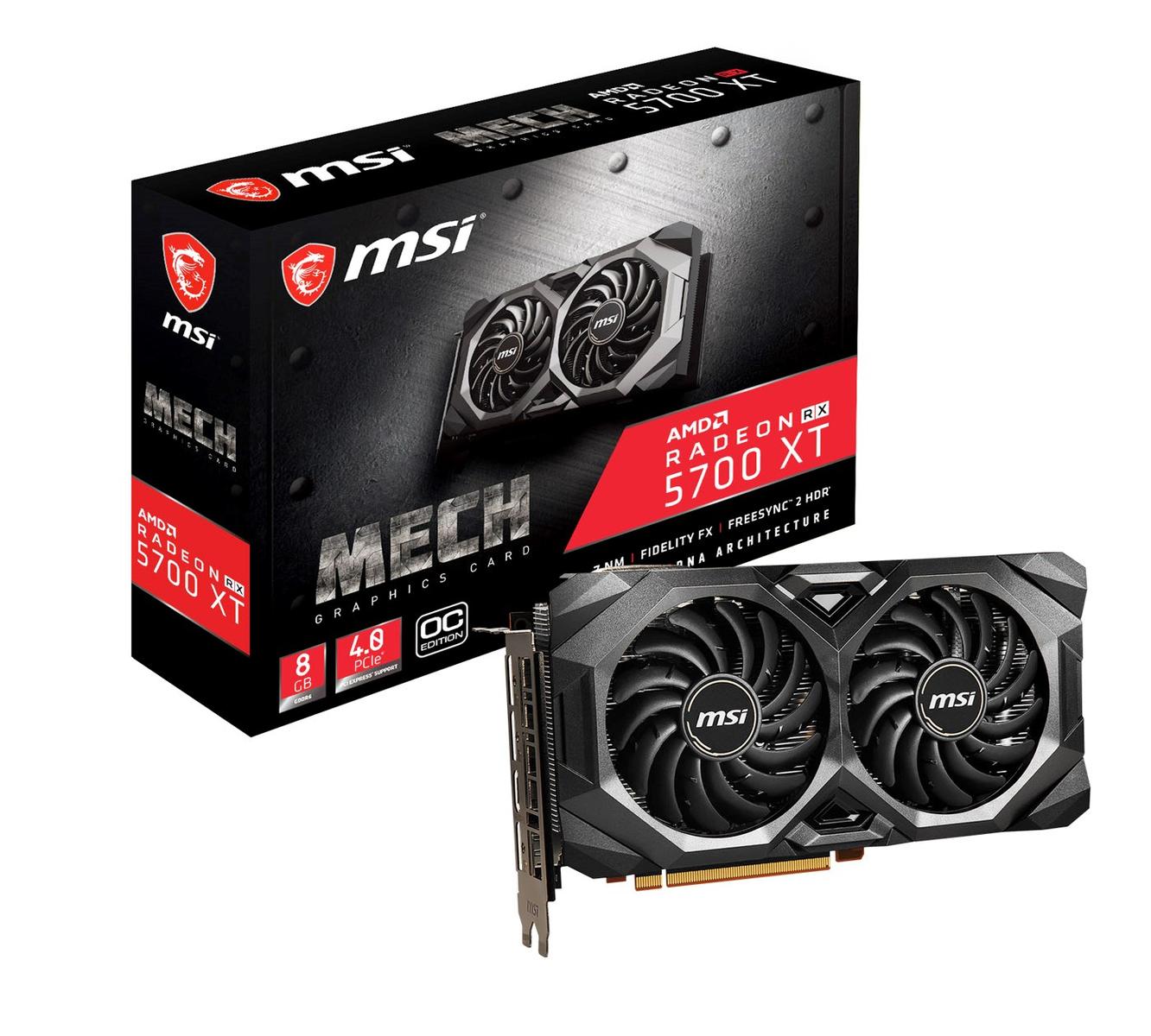 MSI Radeon RX 5700 XT MECH OC