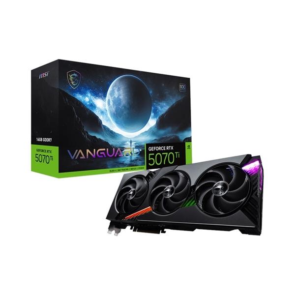 MSI GeForce RTX 5070 Ti VANGUARD SOC