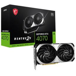 MSI GeForce RTX 4070 VENTUS 2X OC