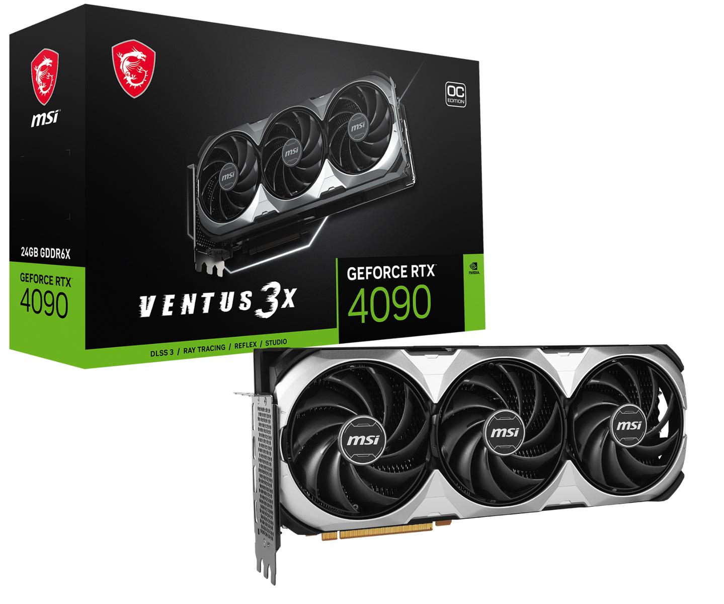 MSI GeForce RTX 4090 VENTUS 3X E OC