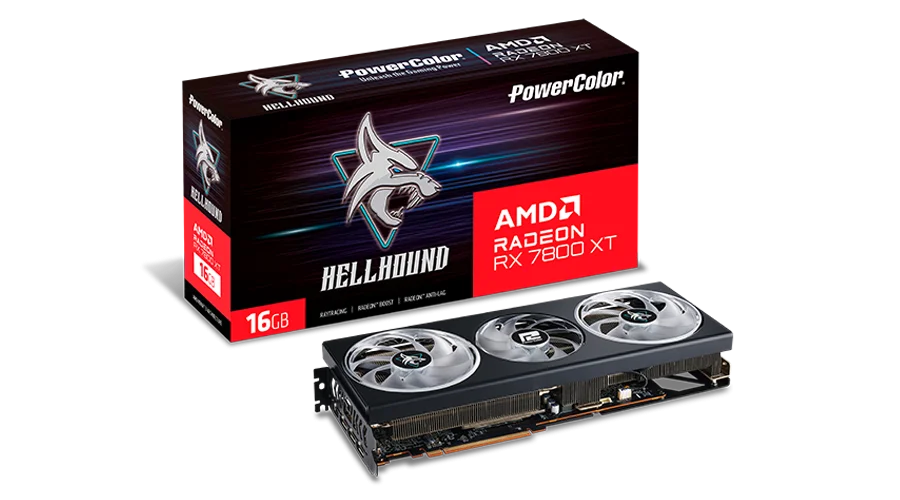 PowerColor Radeon RX 7800 XT Hellhound OC