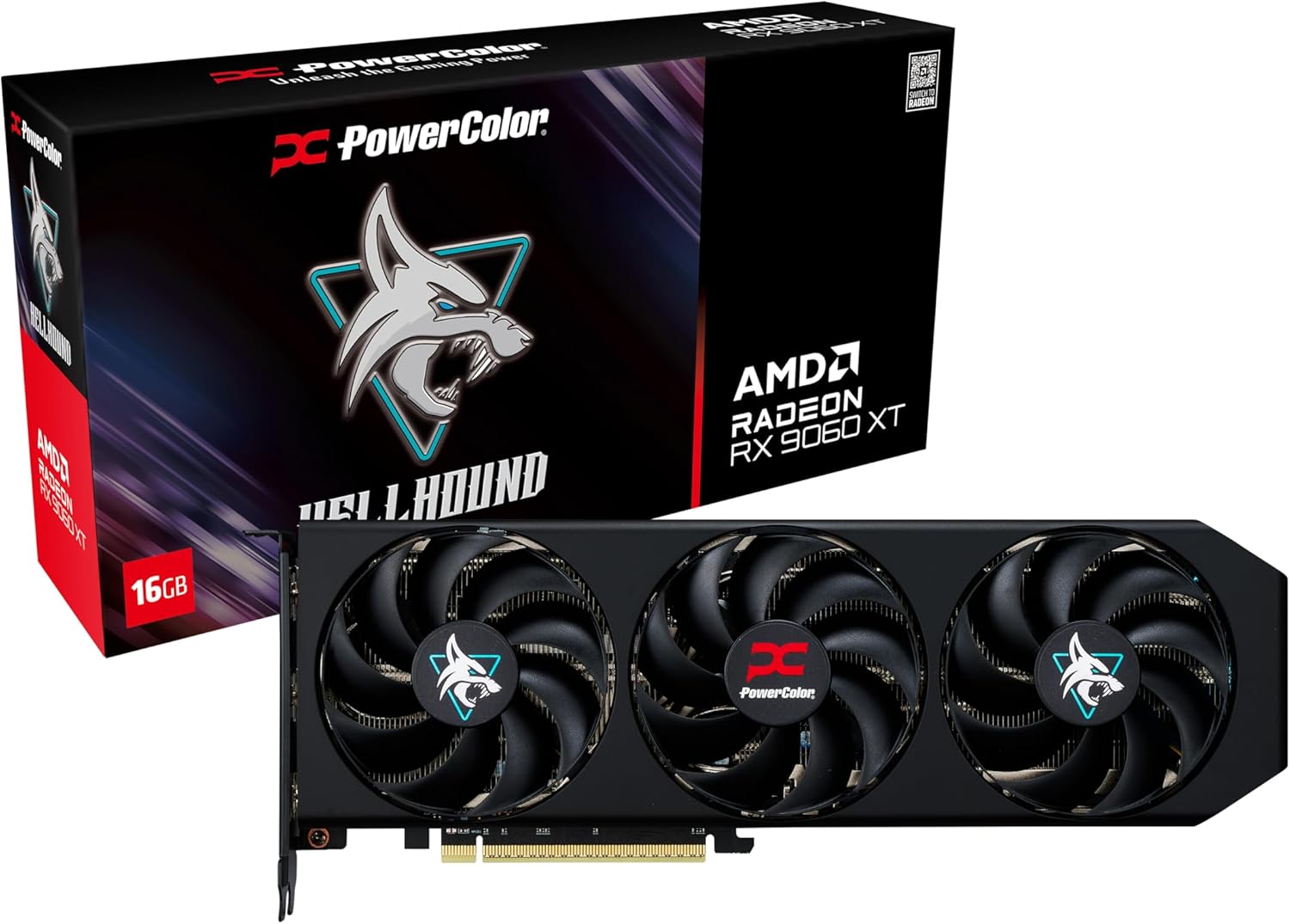 PowerColor Hellhound RX 9060 XT OC 16 GB