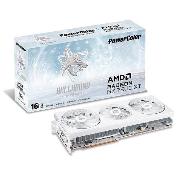 Hellhound Spectral White RX 7800 XT
