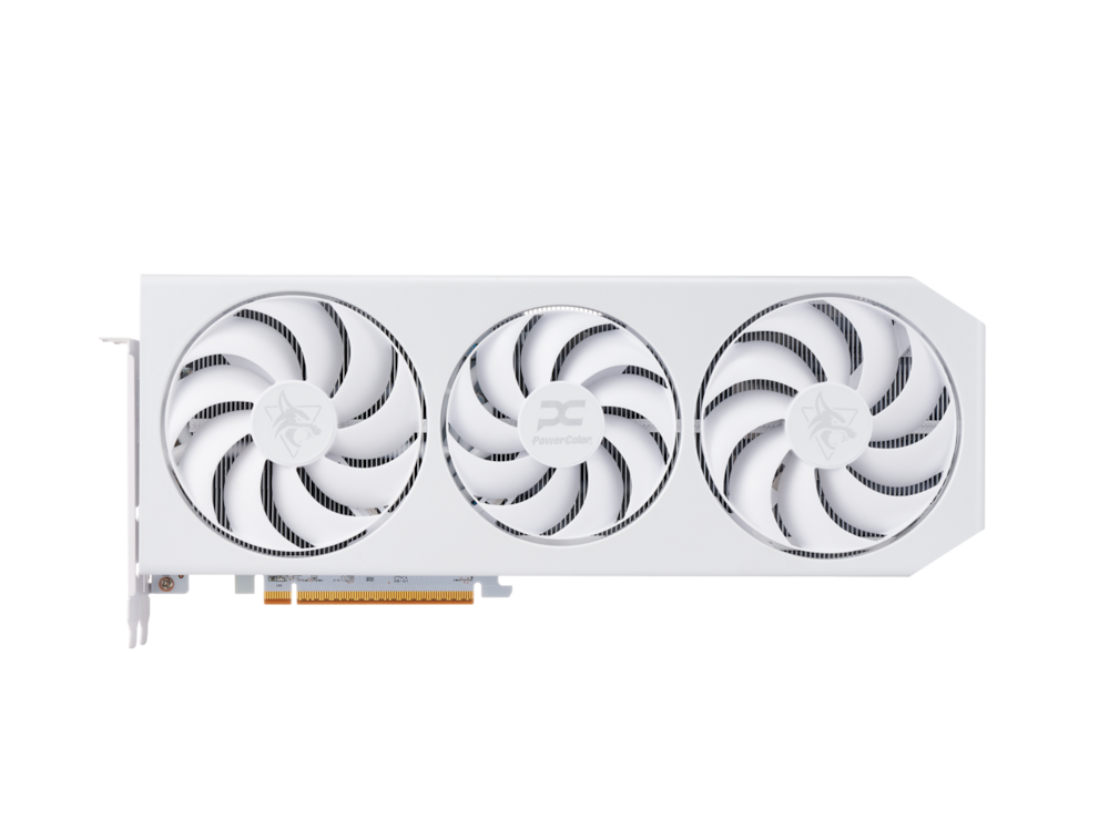 PowerColor Hellhound Spectral White RX 9060 XT OC 8 GB