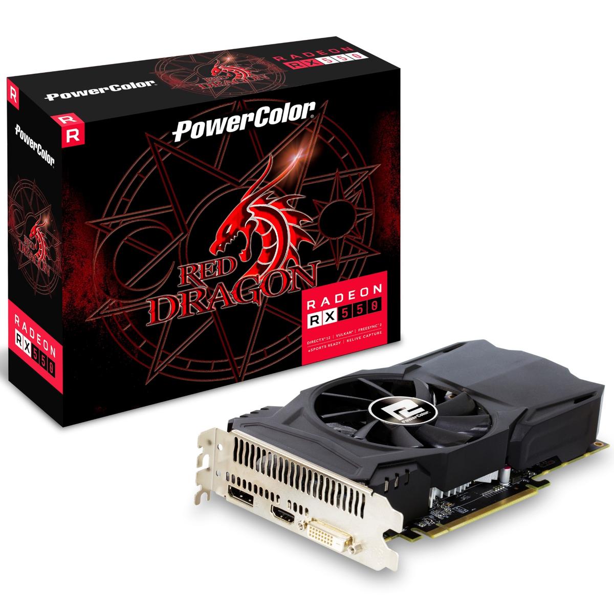 PowerColor Red Dragon RX 550