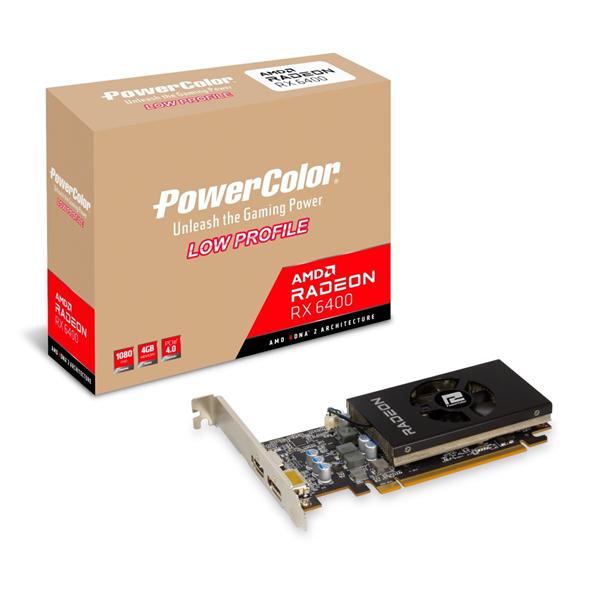 PowerColor RX 6400 Low Profile