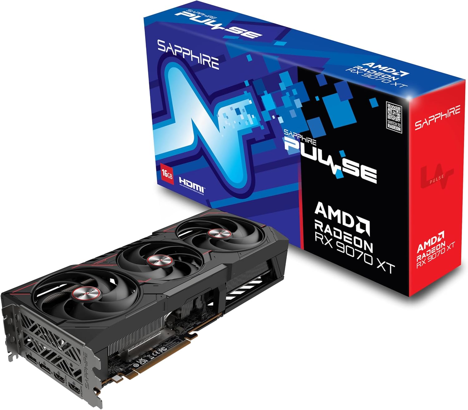 SAPPHIRE METAL Alloy Pulse RX 9070 XT