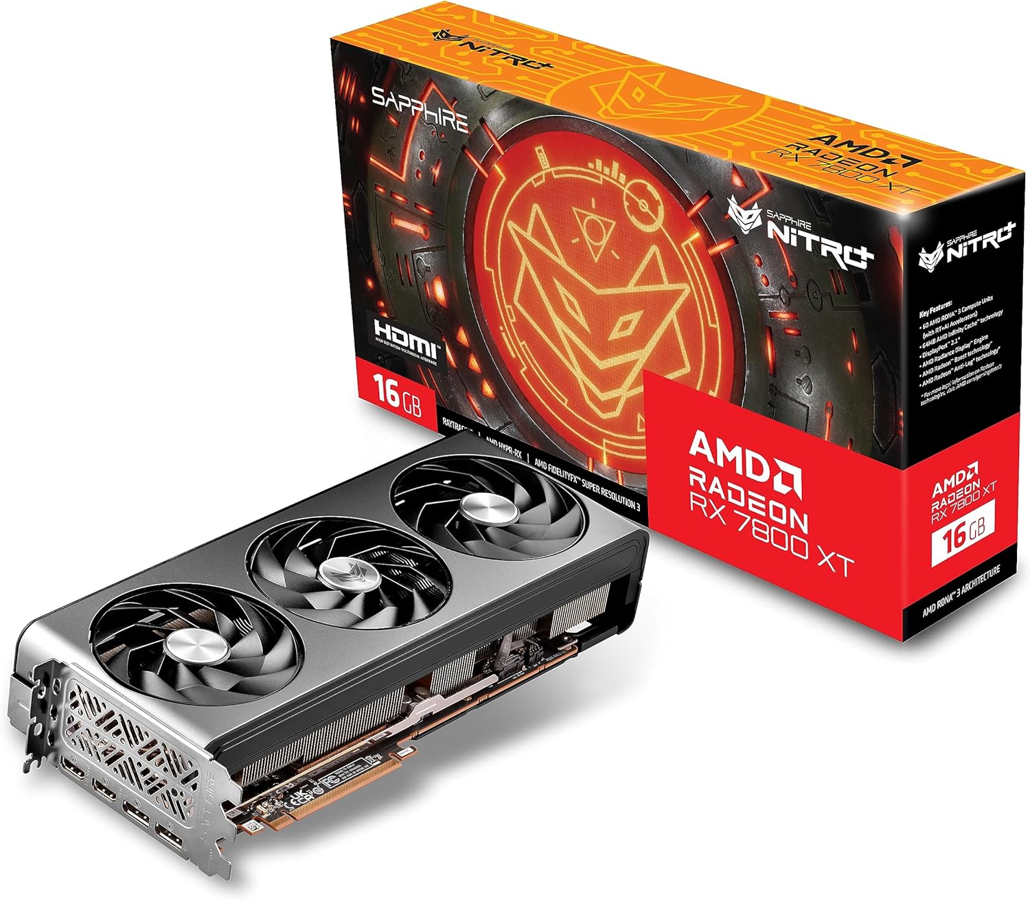 SAPPHIRE NITRO+ RX 7800 XT
