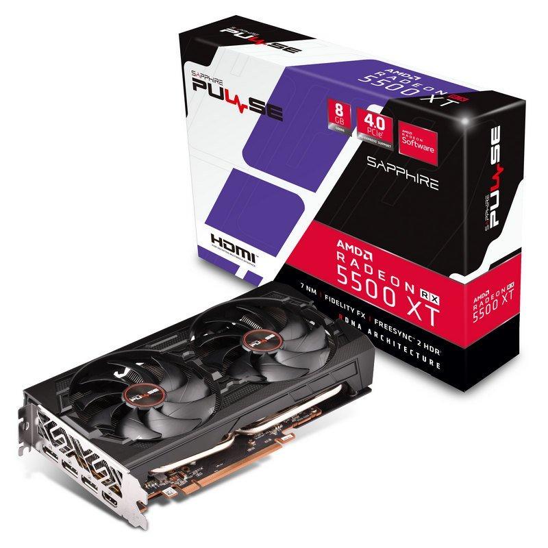 SAPPHIRE PULSE RX 5500 XT 8 GB