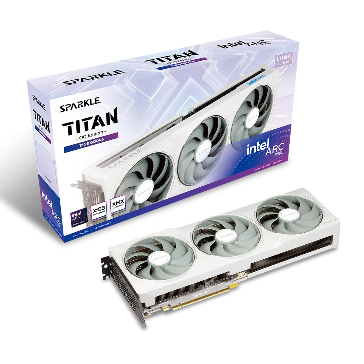 Arc B580 TITAN Luna OC