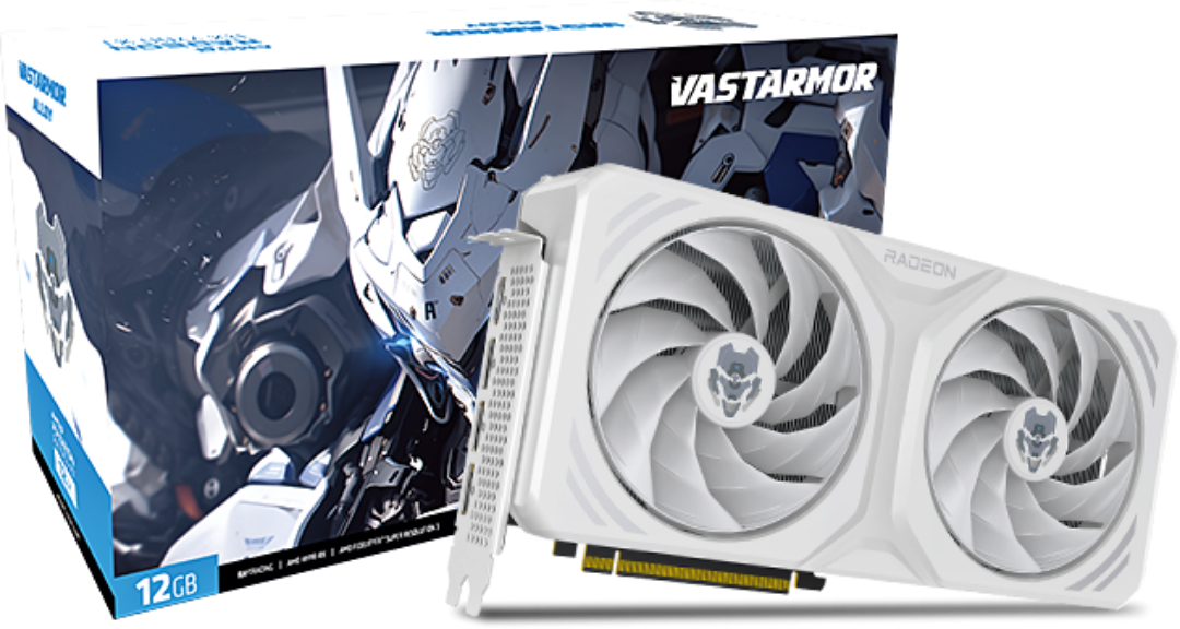Vastarmor RX 7700 XT Alloy White