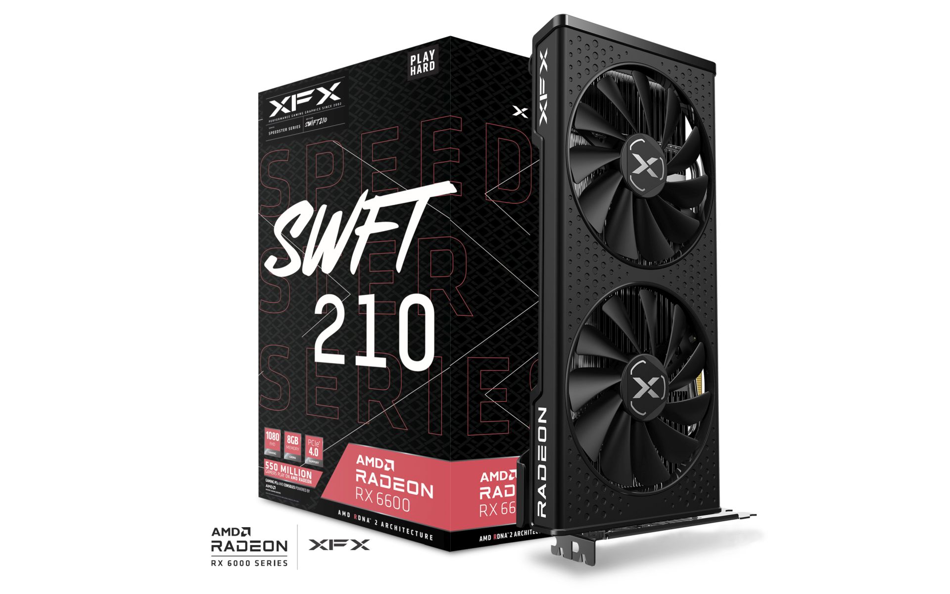 XFX Radeon RX 6600 Speedster SWFT 210