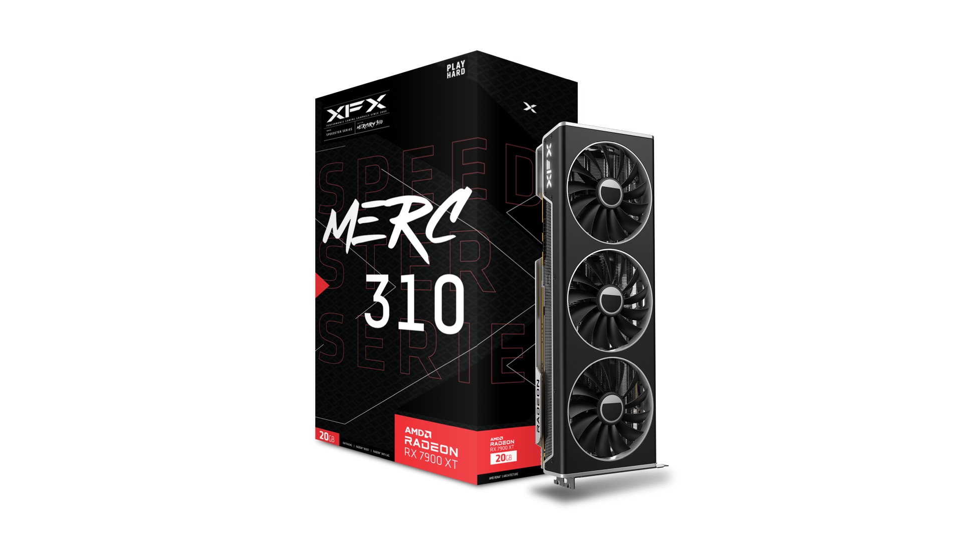 XFX Radeon RX 7900 XT Speedster MERC 310 Black Edition