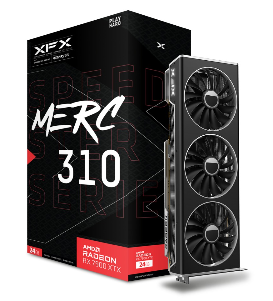 XFX Radeon RX 7900 XTX Speedster MERC 310 Black Edition
