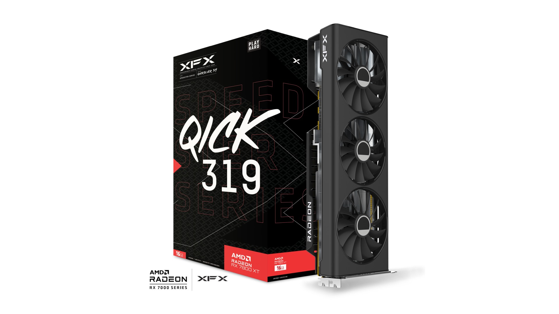 XFX Radeon RX 7800 XT Speedster QICK 319 Core