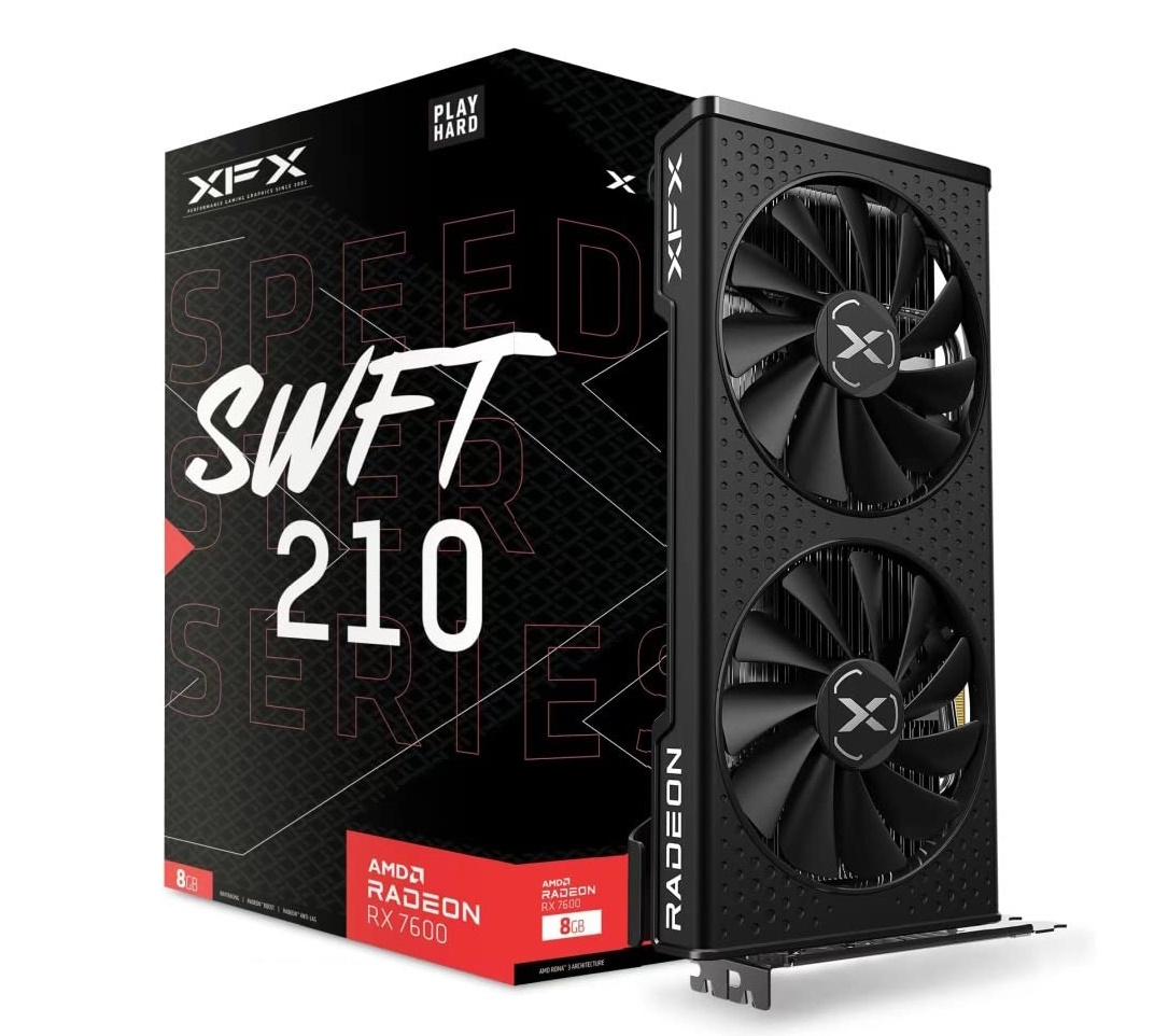 XFX Radeon RX 7600 Speedster SWFT 210 Core