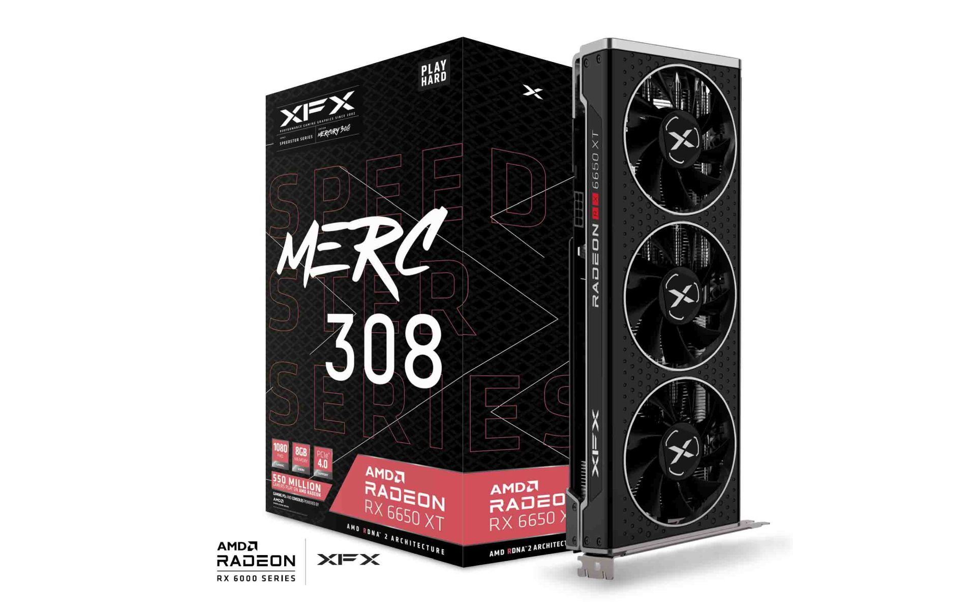 XFX Speedster MERC 308 RX 6650 XT BLACK