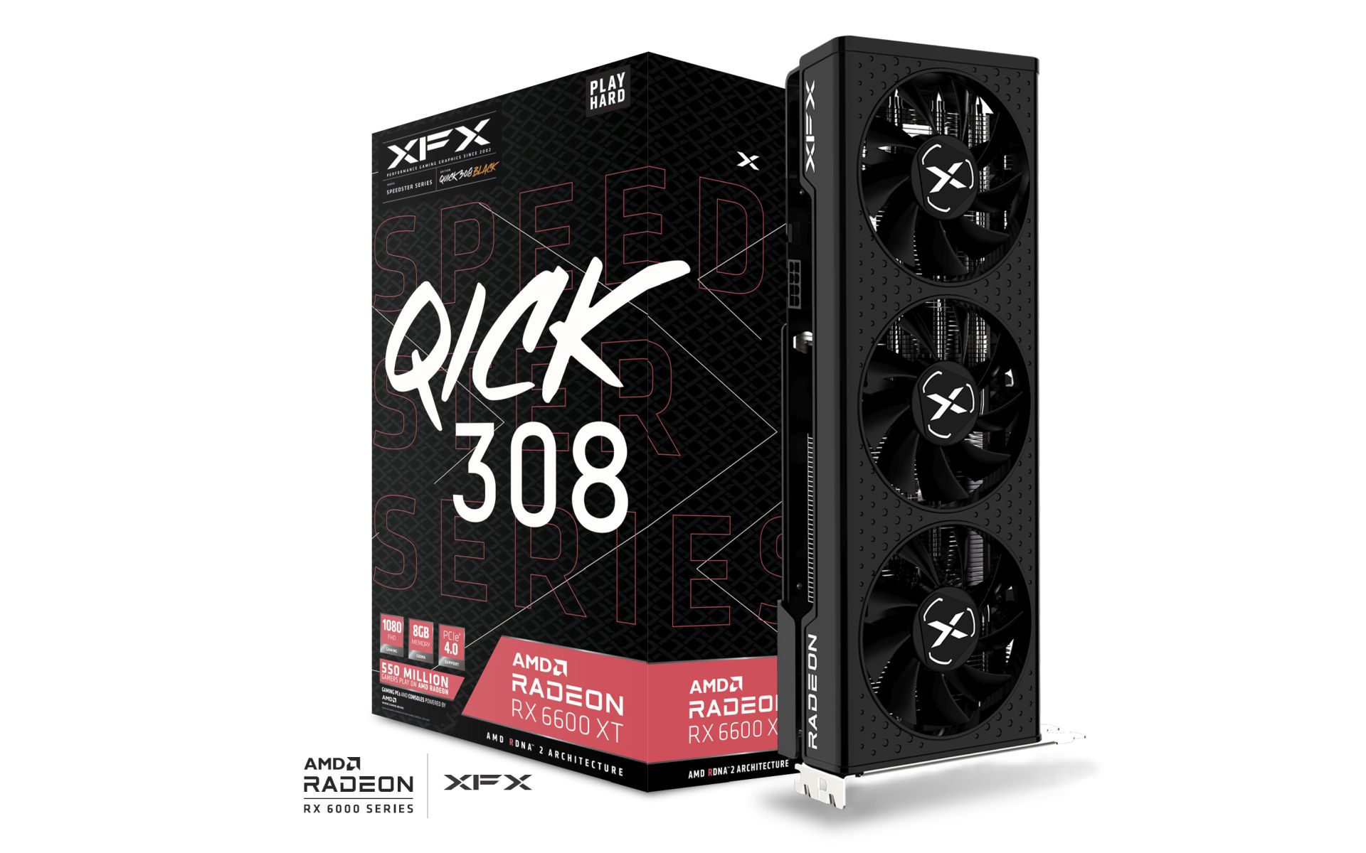 XFX Speedster QICK 308 RX 6600 XT