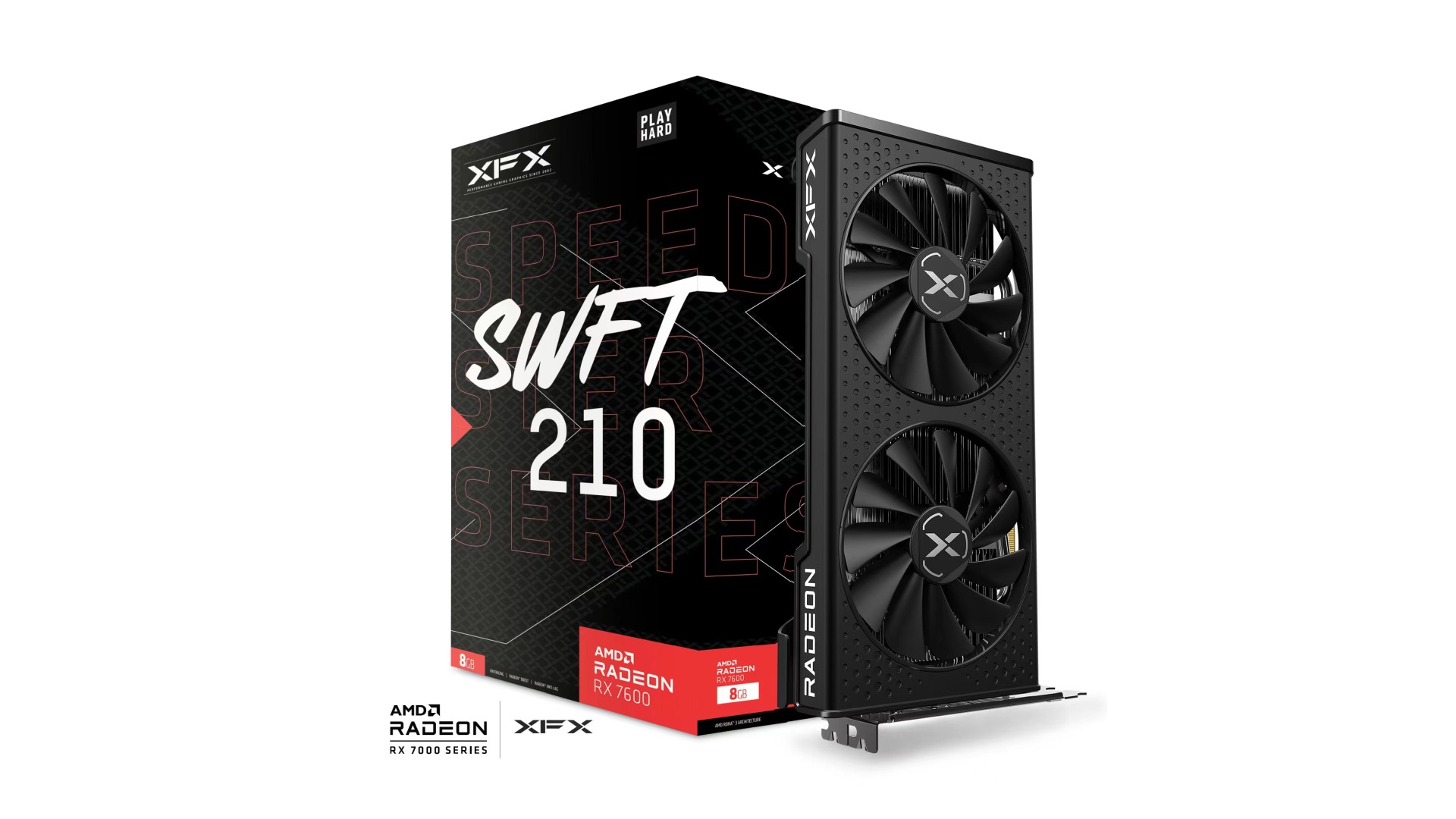 XFX SPEEDSTER SWFT 210 RX 7600 CORE EDITION