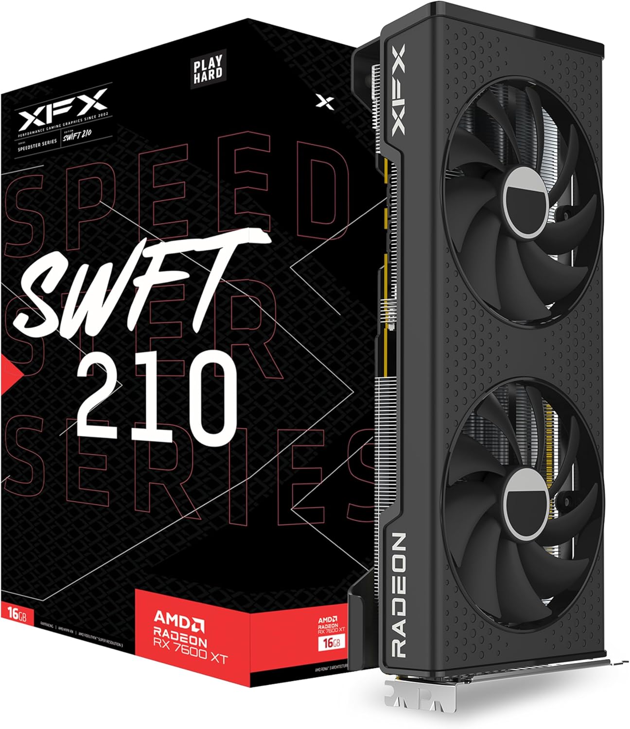 XFX Speedster SWFT210 RX 7600 XT