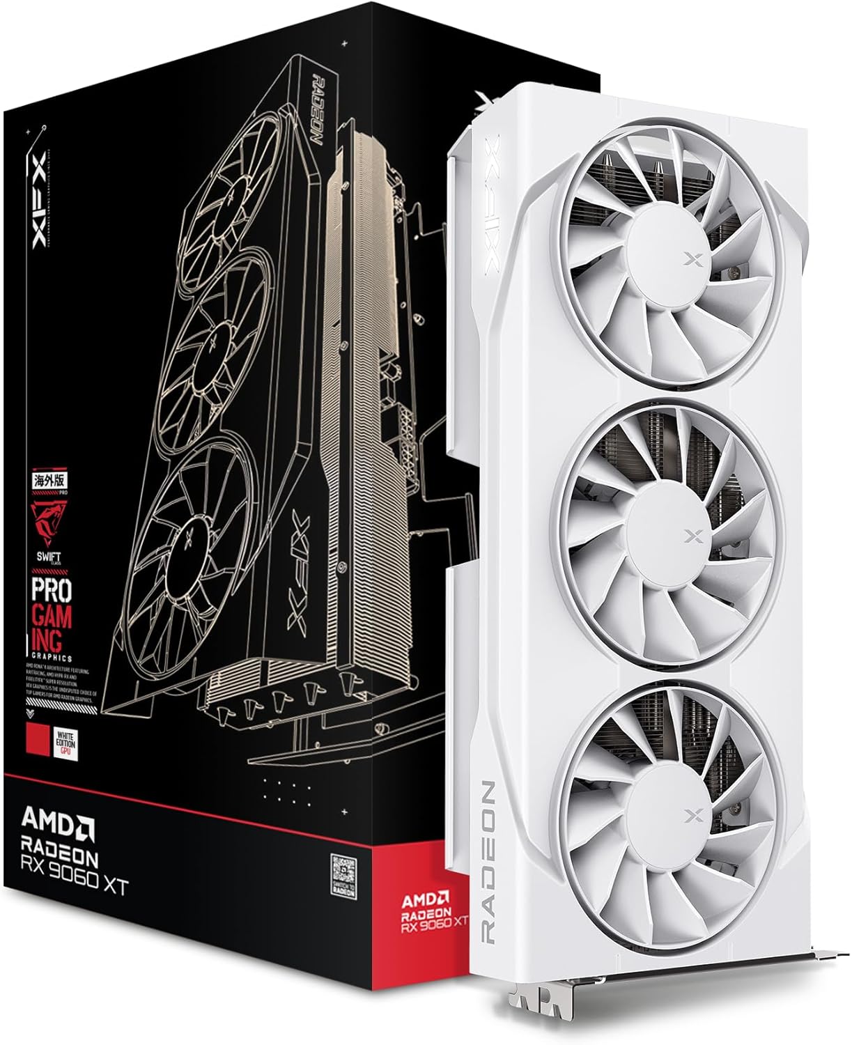XFX Swift RX 9060 XT White OC 16 GB