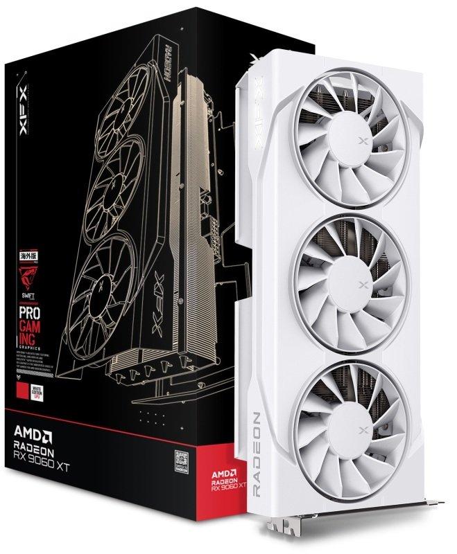 XFX Swift RX 9060 XT White Triple Fan OC 16 GB