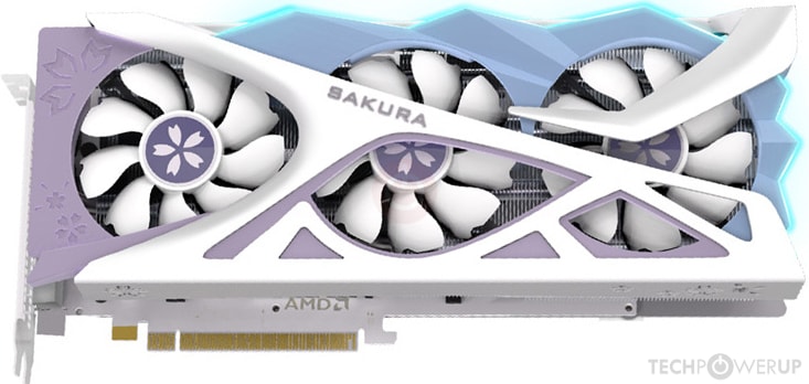 Yeston RX 6700 XT Sakura Hitomi Edition